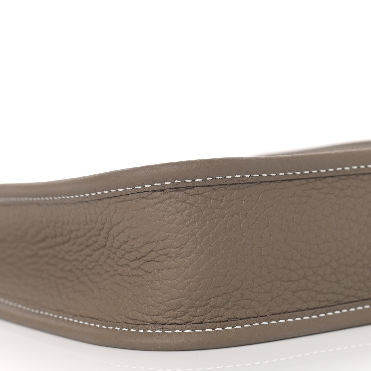 Hermes Taurillon Clemence Amazone Evelyne TPM Etoupe Bleu Indigo 9 of 11