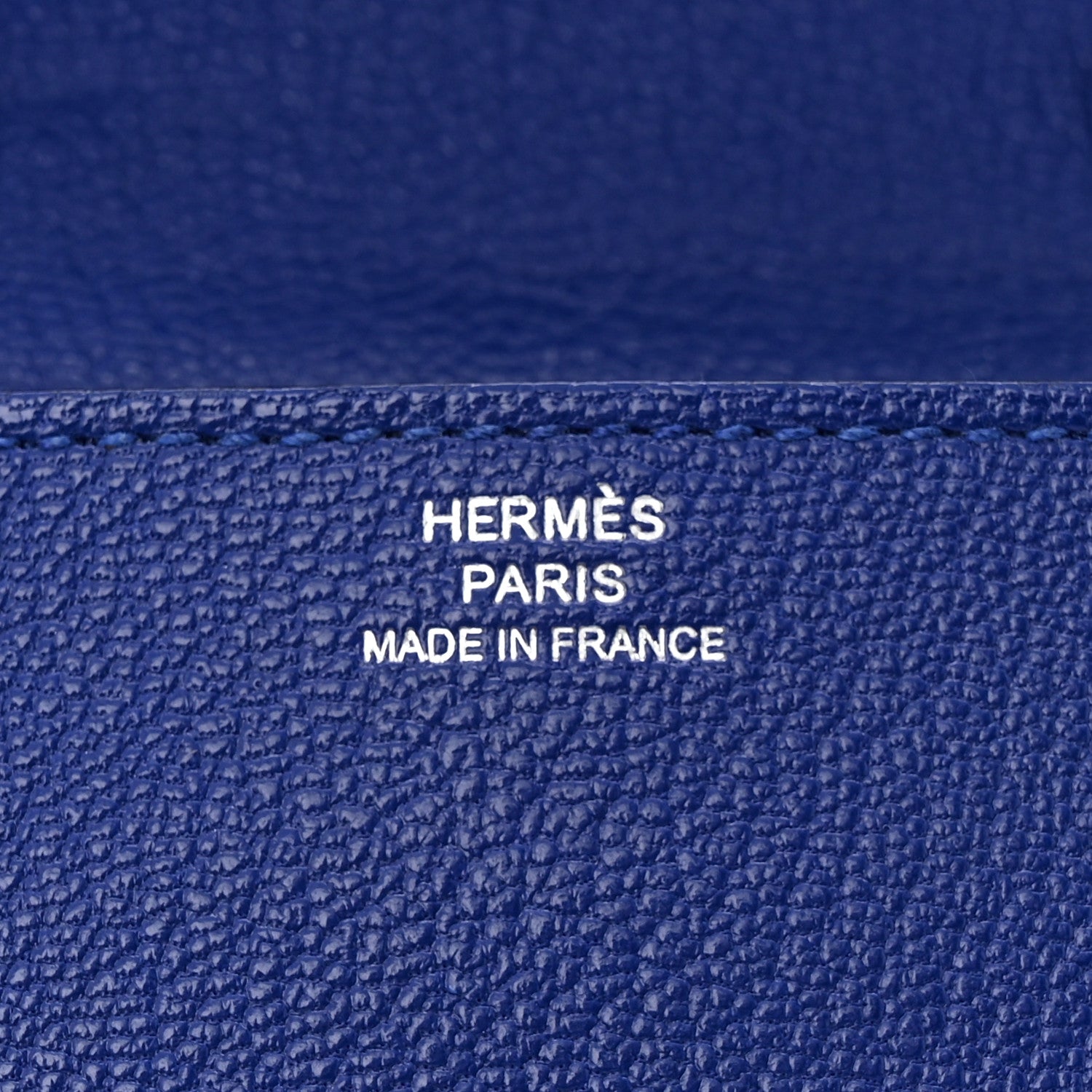 Hermes Chevre Mysore Clic 16 Wallet Bleu Electrique 6 of 10