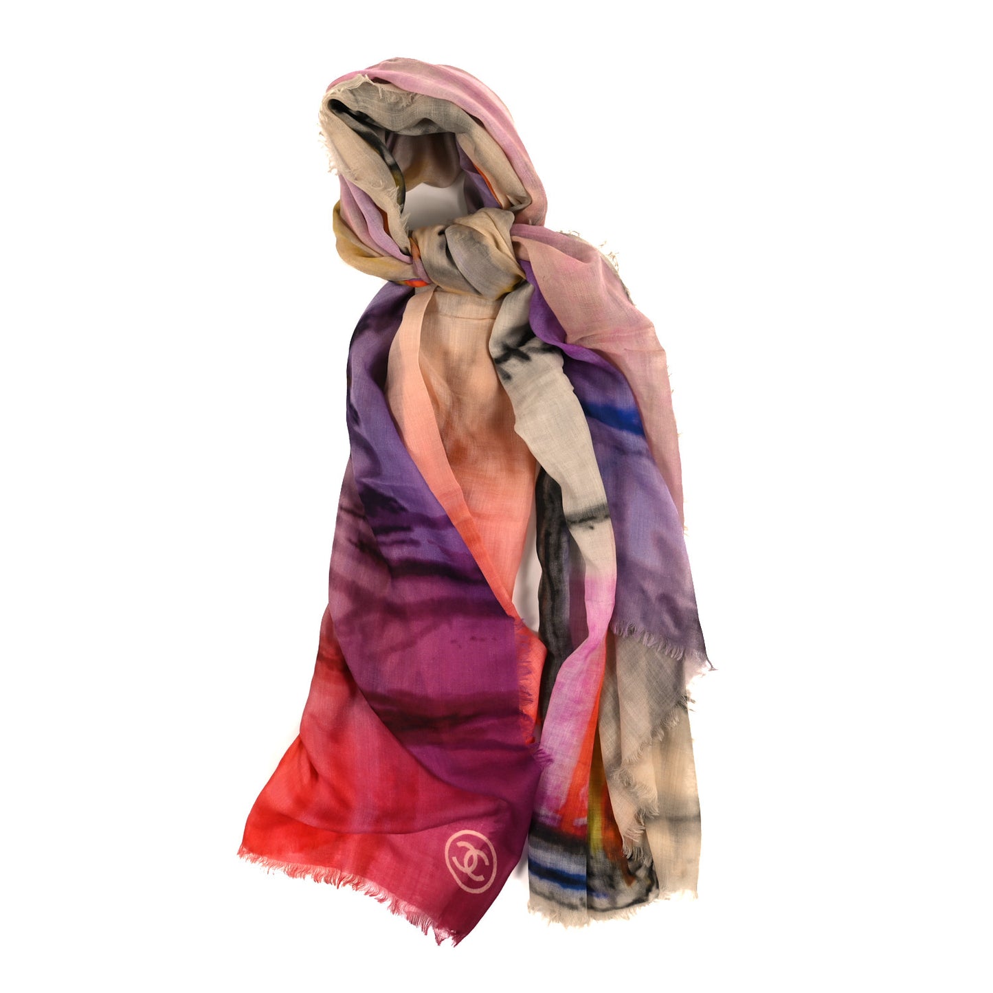 Cashmere CC No 5 Scarf Shawl Multicolor