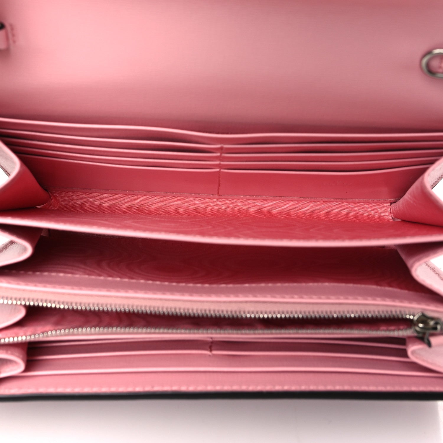 Gucci Azalea Calfskin Enamel Mini Dionysus Chain Wallet New Cherry Red Wild Rose Off White 5 of 11