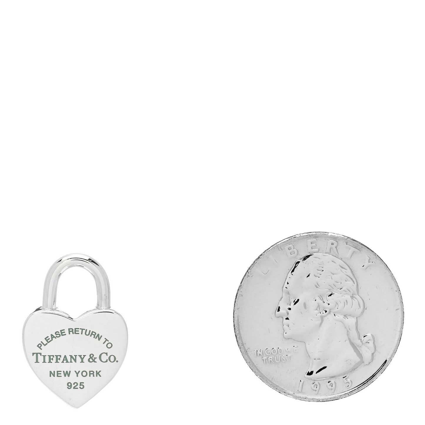 Sterling Silver Return to Tiffany Heart Lock Pendant