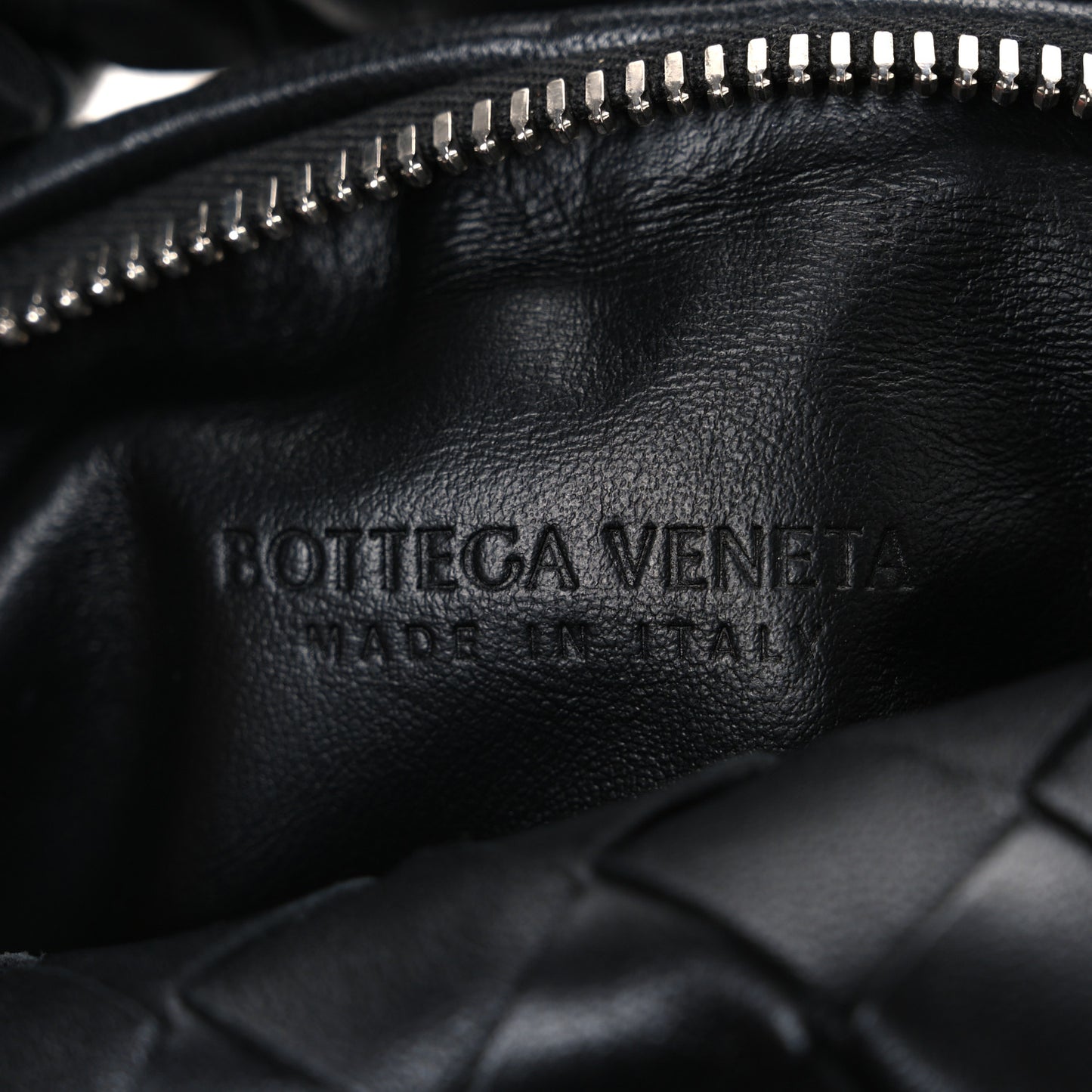 Nappa Intrecciato Mini Jodie Black