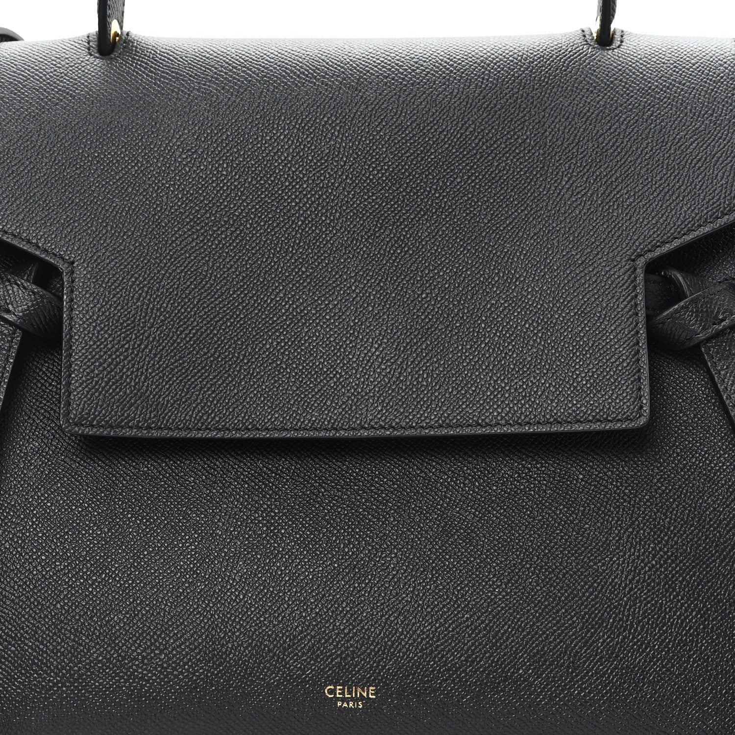 Celine Grained Calfskin Mini Belt Bag Black 7 of 7