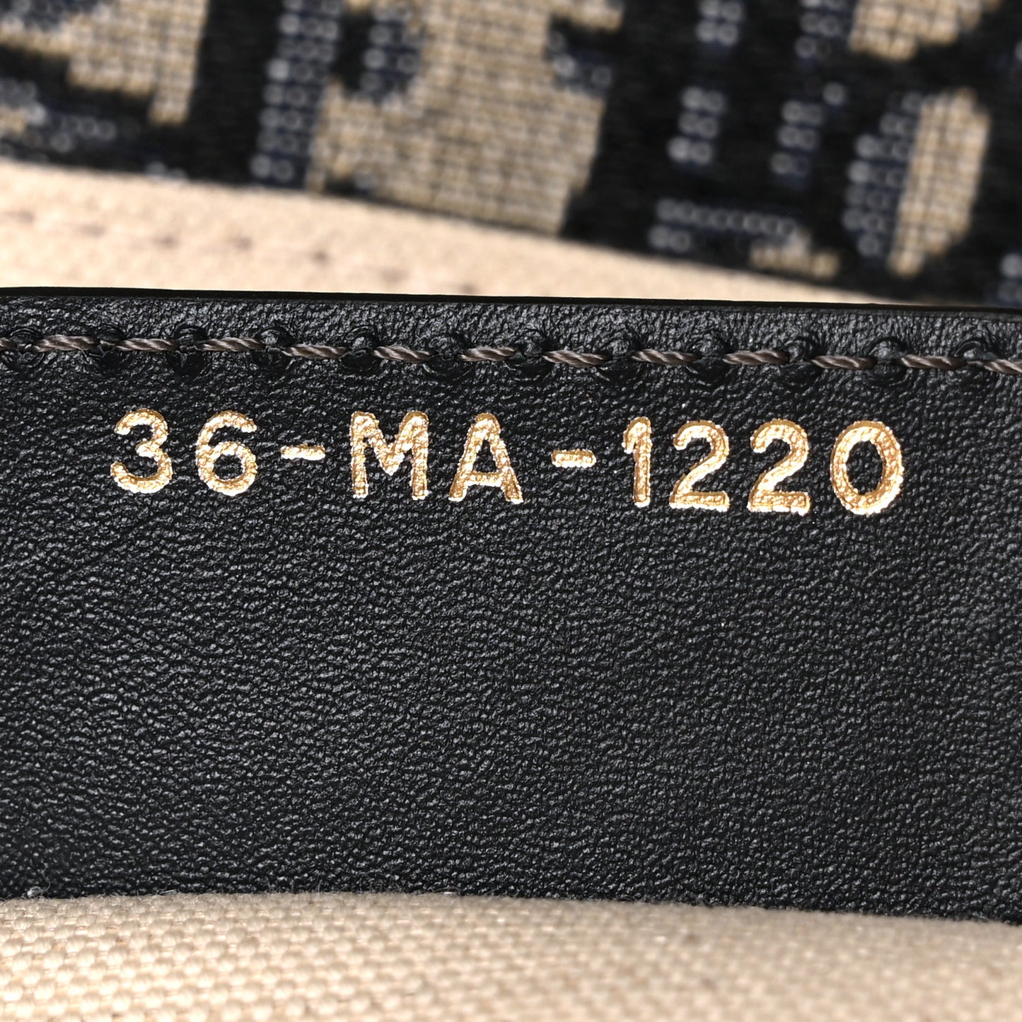 Oblique Saddle Bag Blue