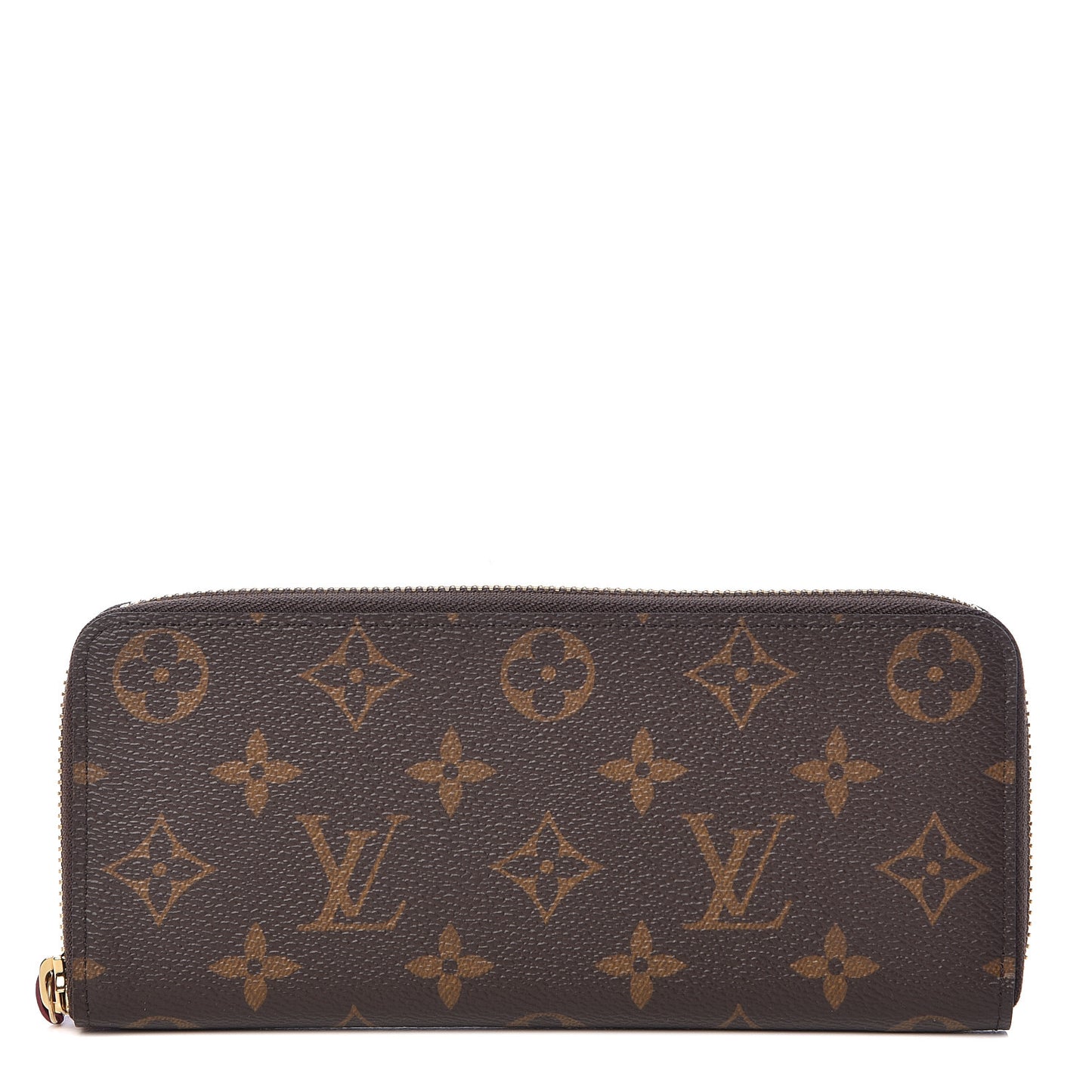 Monogram Clemence Wallet Fuchsia