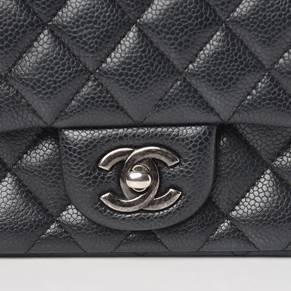 Chanel Caviar Quilted Mini Square Flap Black 10 of 10
