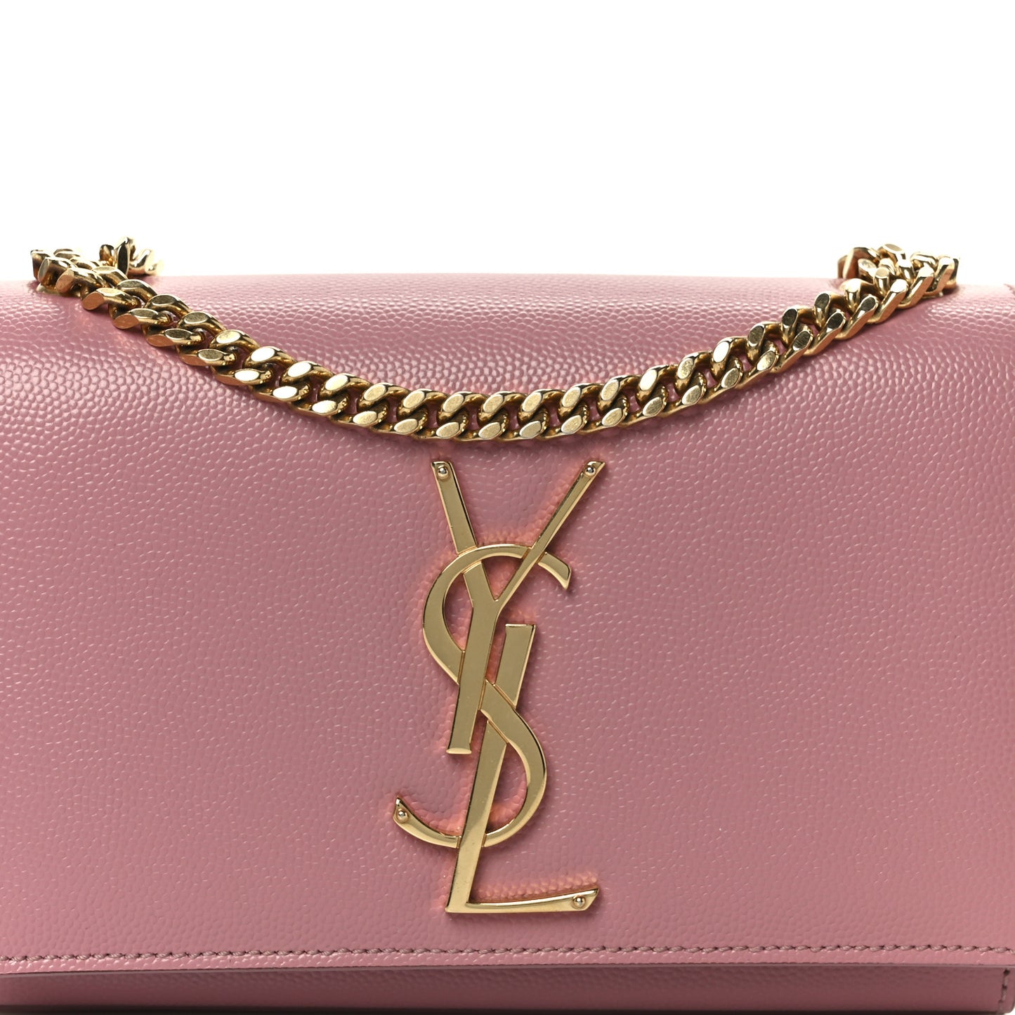 Grain De Poudre Small Monogram Kate Satchel Dark Rose