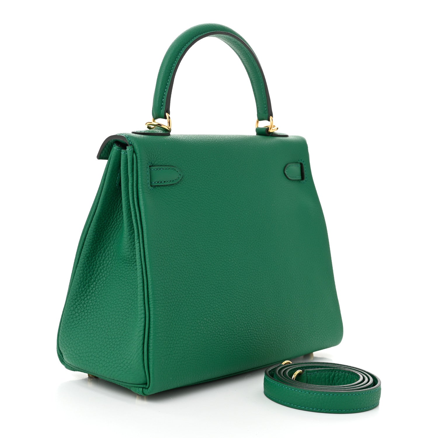 Hermes Togo Kelly Retourne 25 Menthe 3 of 10