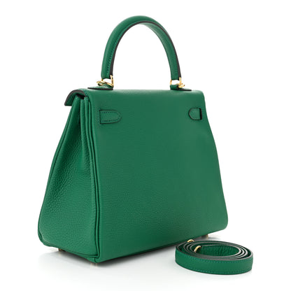 Hermes Togo Kelly Retourne 25 Menthe 3 of 10