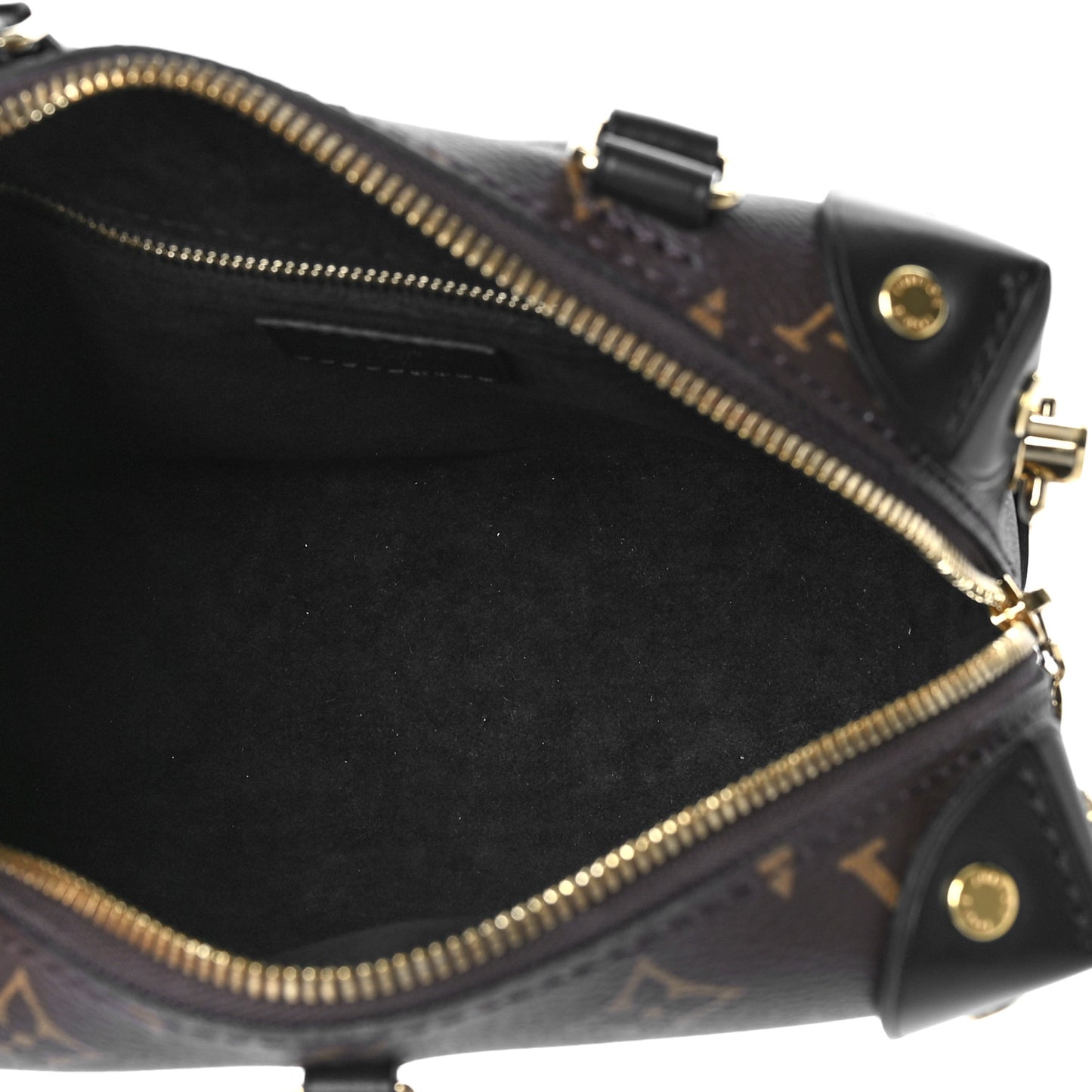 Monogram Petite Malle Souple Black