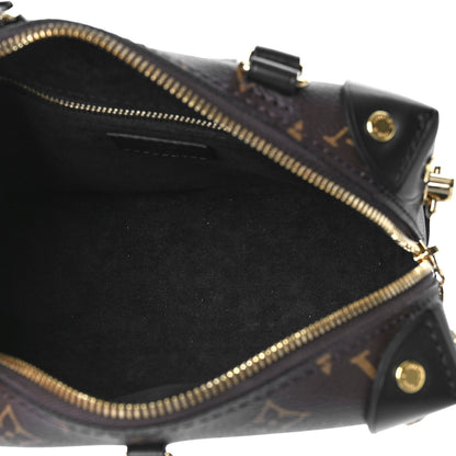 Louis Vuitton Monogram Petite Malle Souple Black 5 of 8