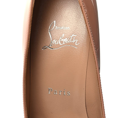 Christian Louboutin Patent Simple 100 Pumps 37 Nude 7 of 9