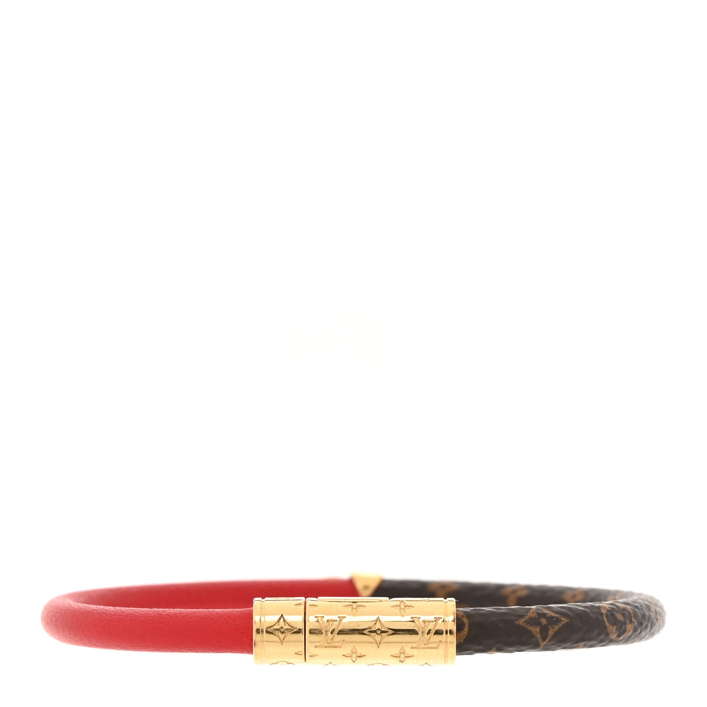 Monogram Daily Confidential Bracelet 19 Red