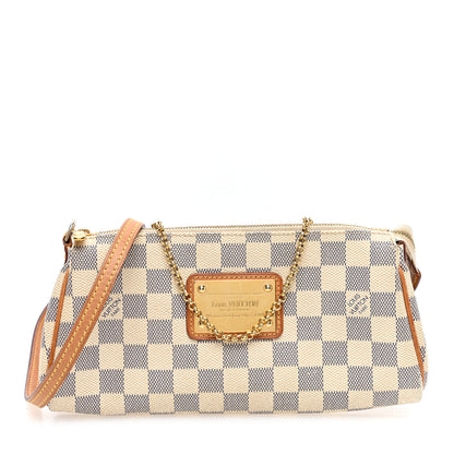 Louis Vuitton Damier Azur Eva Clutch 1 of 10
