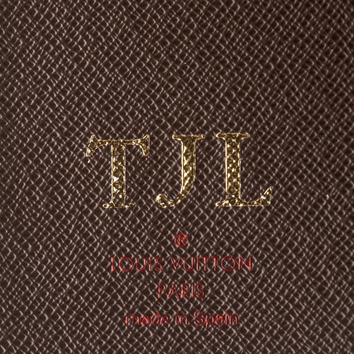 Damier Ebene Pocket Agenda Cover