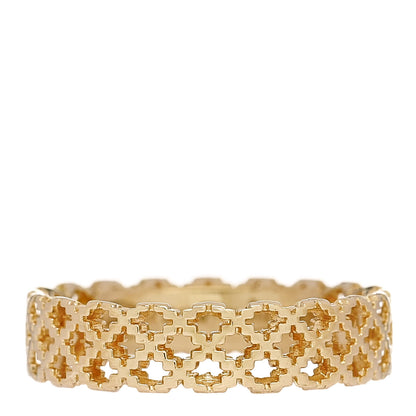 Gucci 18K Yellow Gold Thin Diamantissima Ring 54 7 1 of 4