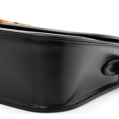 Saint Laurent Box Calfskin Monogram Large Solferino Shoulder Bag Black 10 of 10