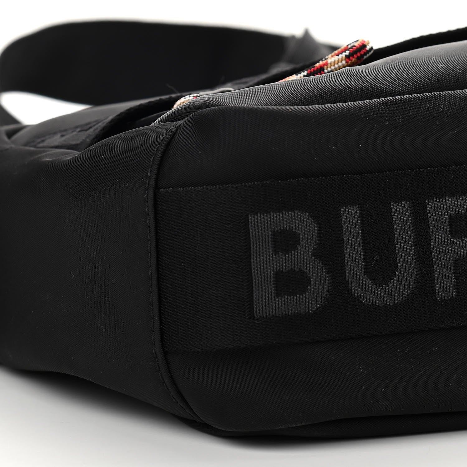 Burberry Nylon Logo Detail Crossbody Bag Black 9 of 10