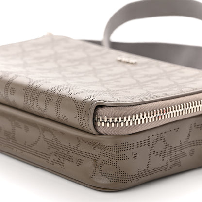 Christian Dior Calfskin Oblique Galaxy Perforated Messenger Marron Multicolor 10 of 10