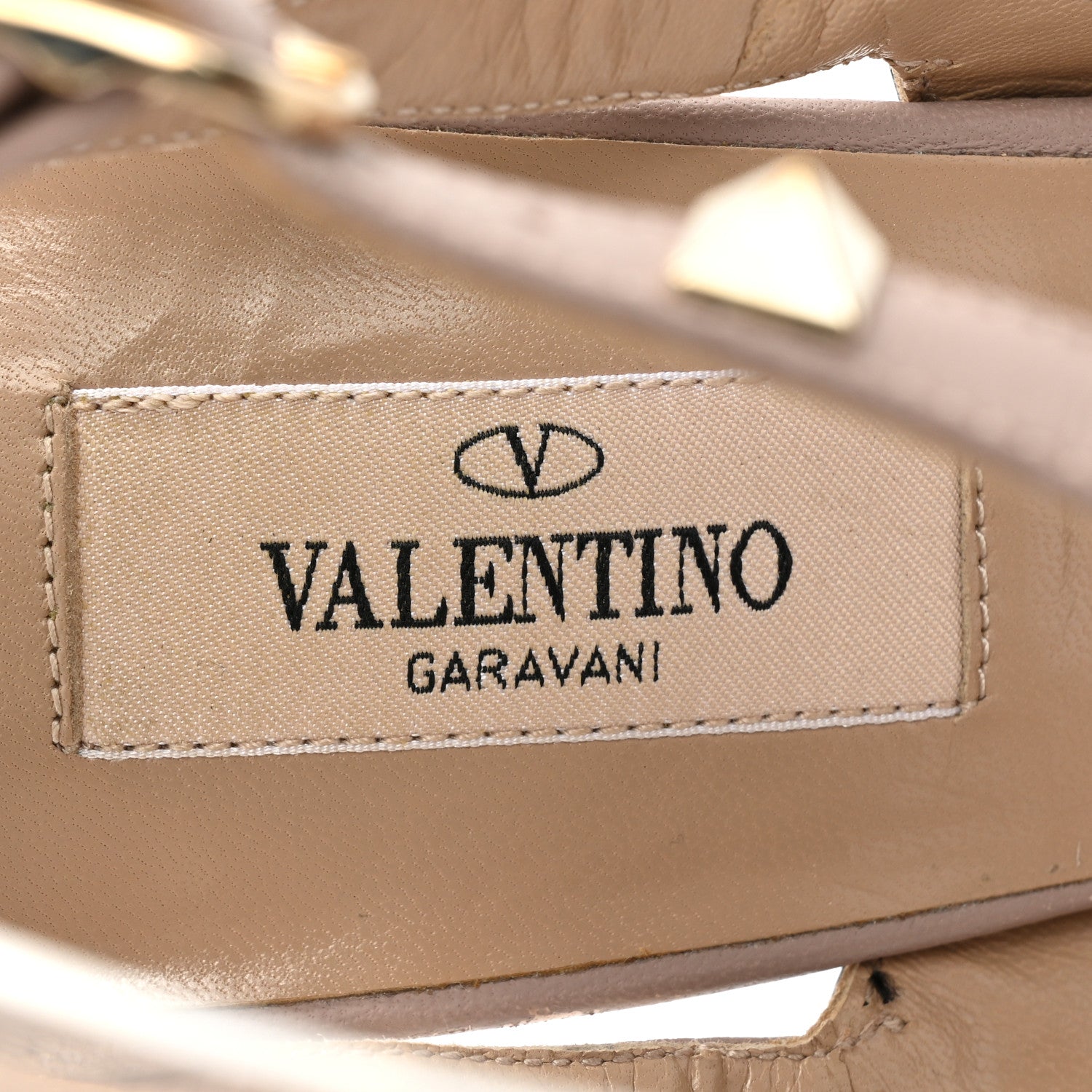 Valentino Garavani Patent Nappa Rockstud Ankle Strap 100mm Pumps 39 Black Poudre 7 of 10