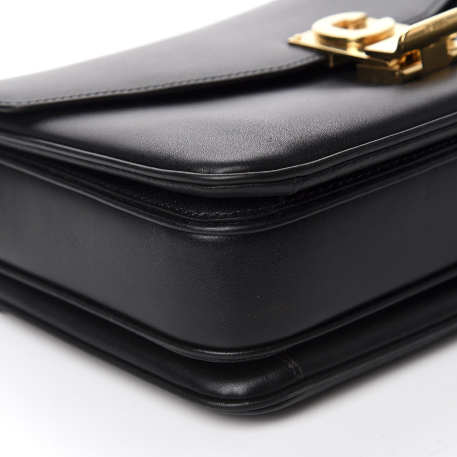 Celine Shiny Calfskin Medium C Bag Black 6 of 11