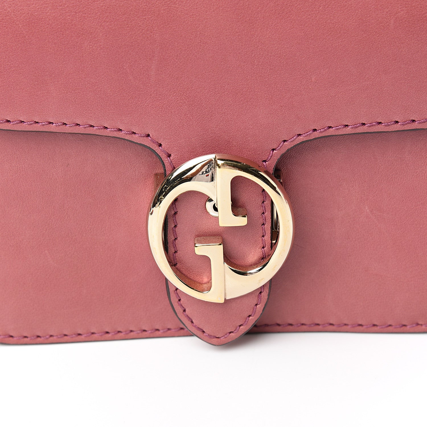 Gucci Calfskin Small 1973 Shoulder Flap Bag Peonia Flower 11 of 11
