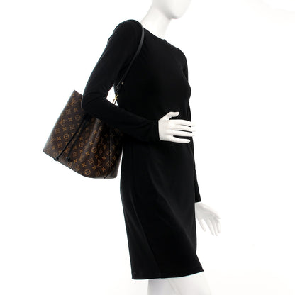 Louis Vuitton Monogram Neonoe MM Black 2 of 7
