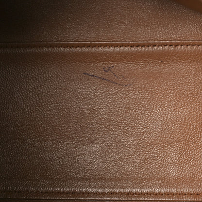 Salvatore Ferragamo Grained Calfskin Sofia Satchel Brown 14 of 23