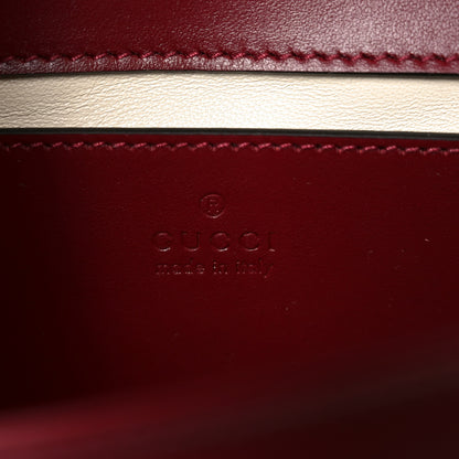 Gucci Calfskin Matelasse Mini GG Marmont Shoulder Bag Rosso Ancora 5 of 9