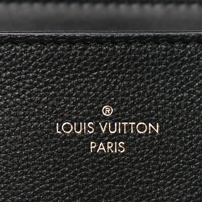 Louis Vuitton Grained Smooth Calfskin Rose Des Vents MM Black 6 of 11