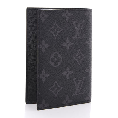 Louis Vuitton Monogram Eclipse Passport Cover 3 of 7