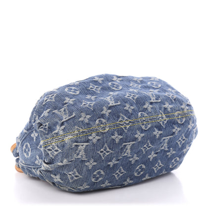 Louis Vuitton Monogram Denim Pleaty Blue 3 of 8