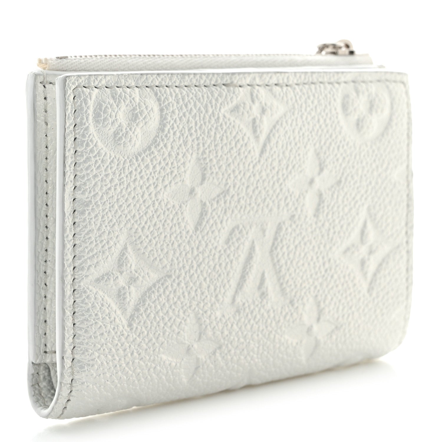 Louis Vuitton Empreinte Monogram Flower Lisa Wallet Snow 1566732