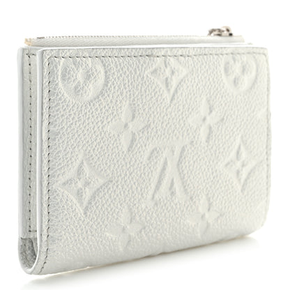 Louis Vuitton Empreinte Monogram Flower Lisa Wallet Snow 3 of 11