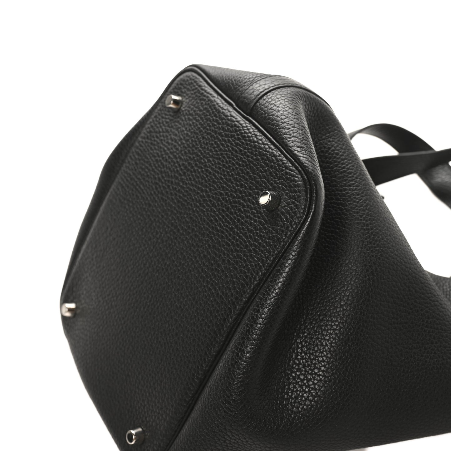 Taurillon Clemence Picotin Lock 22 MM Black