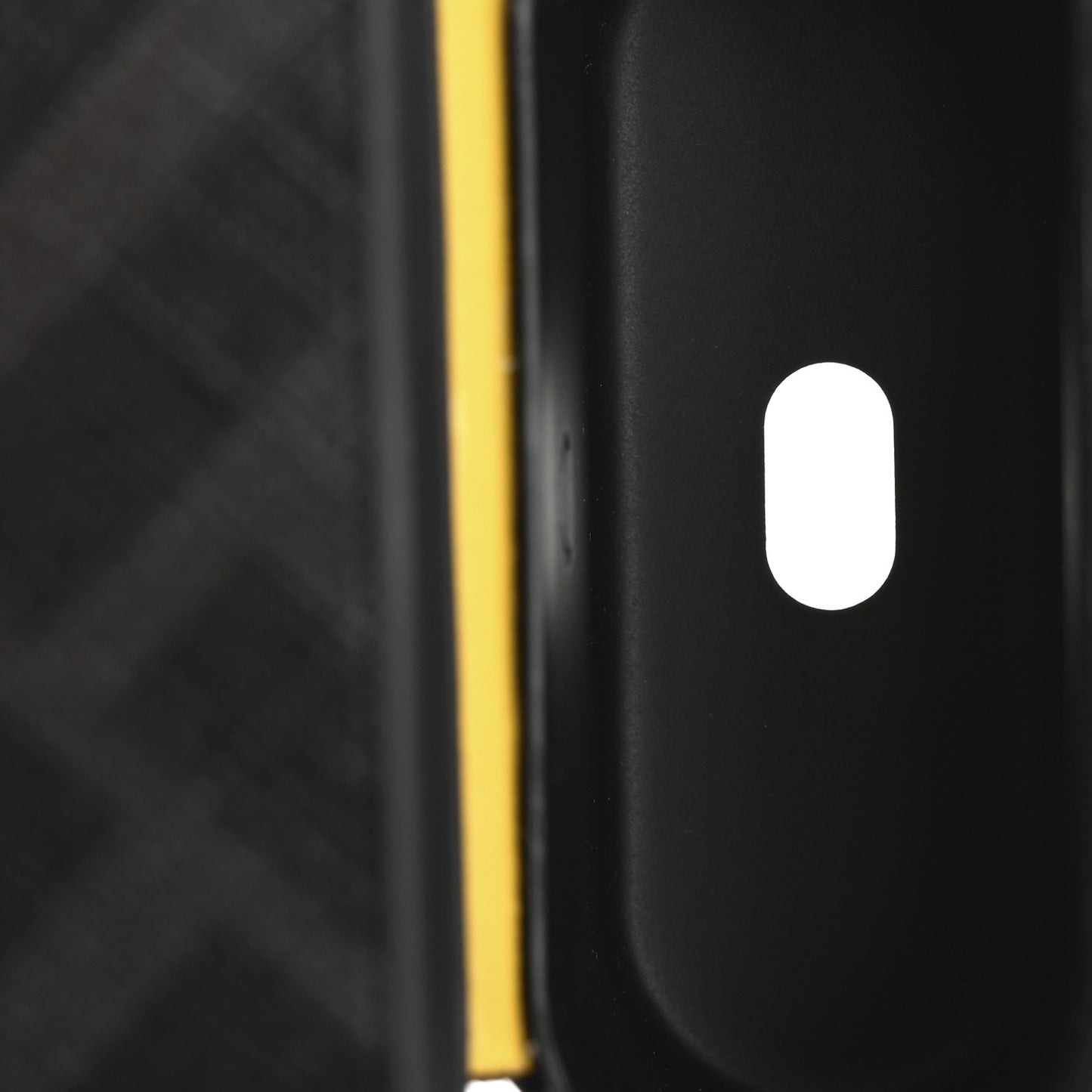 Coated Canvas FF Airpods Pro Case Black Yellow