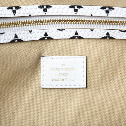 Louis Vuitton Monogram Giant Keepall Bandouliere 50 Kaki Beige 6 of 8