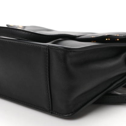 Fendi Vitello Grace Matte Small Flip Tote Black 7 of 7