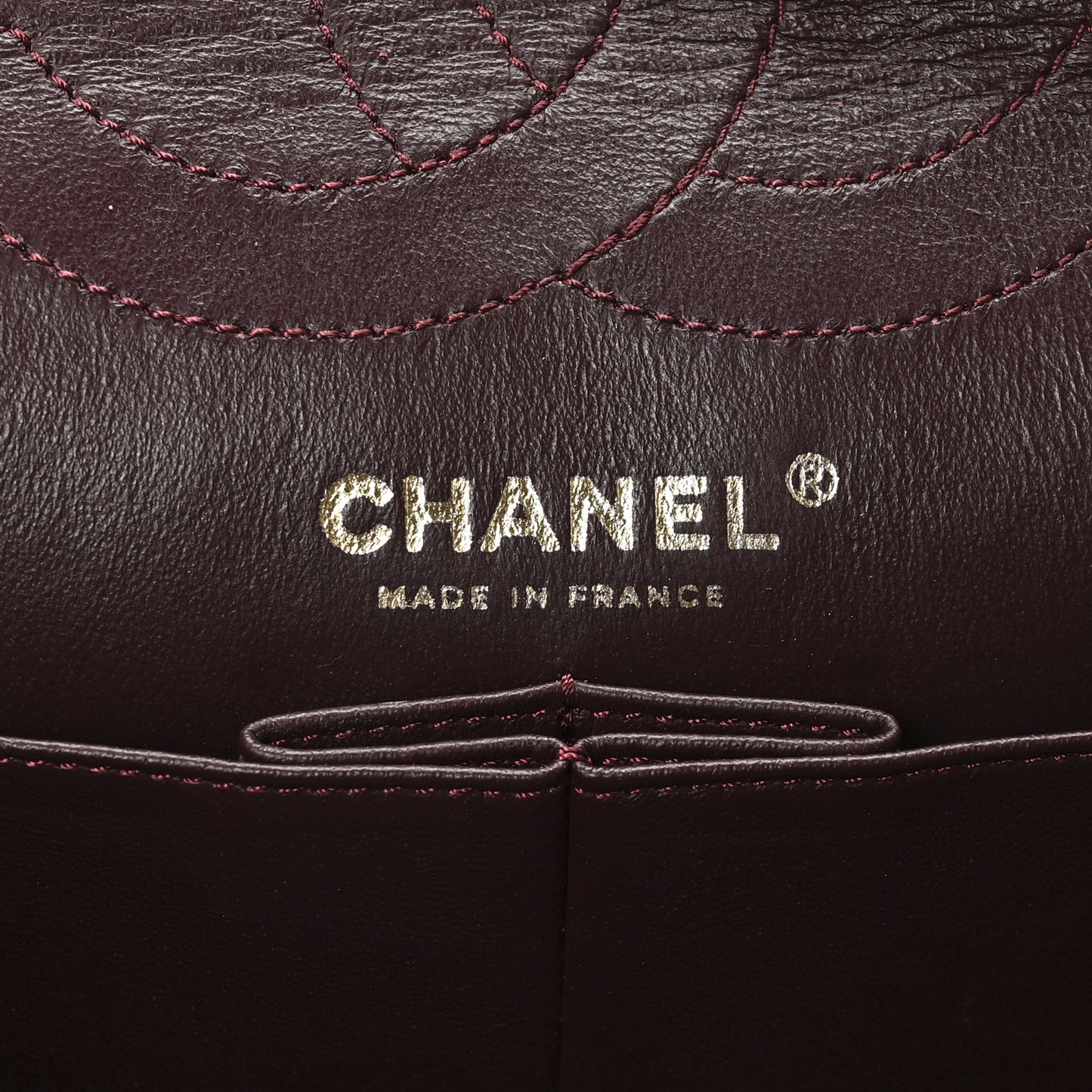 Distressed Patent Quilted 2.55 Reissue 226 Flap Black