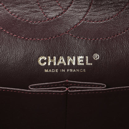 Chanel Distressed Patent Quilted 2.55 Reissue 226 Flap Black 6 of 10