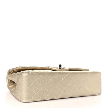 Chanel Metallic Lambskin Quilted Medium Double Flap Gold 4 of 10