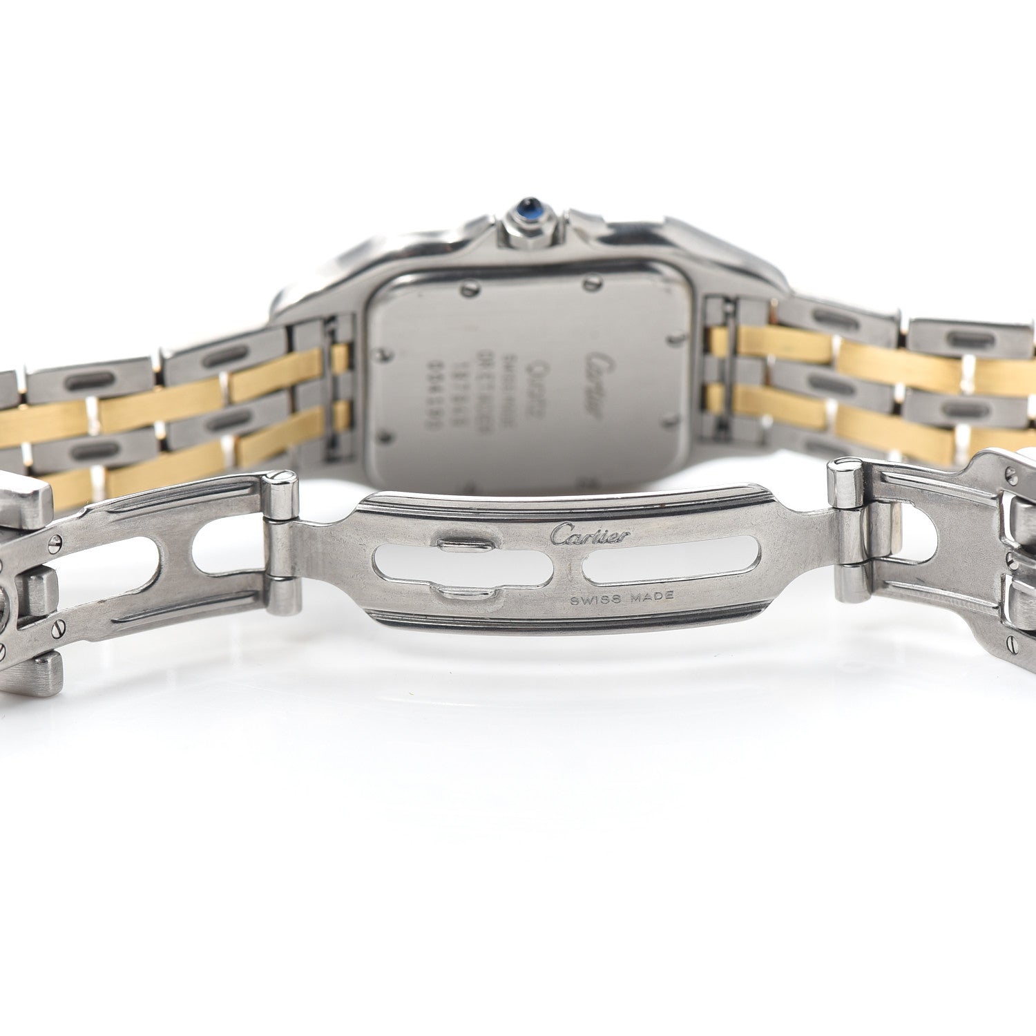 Cartier Stainless Steel 18K Yellow Gold 27mm Panthere Quartz Watch 5 of 5