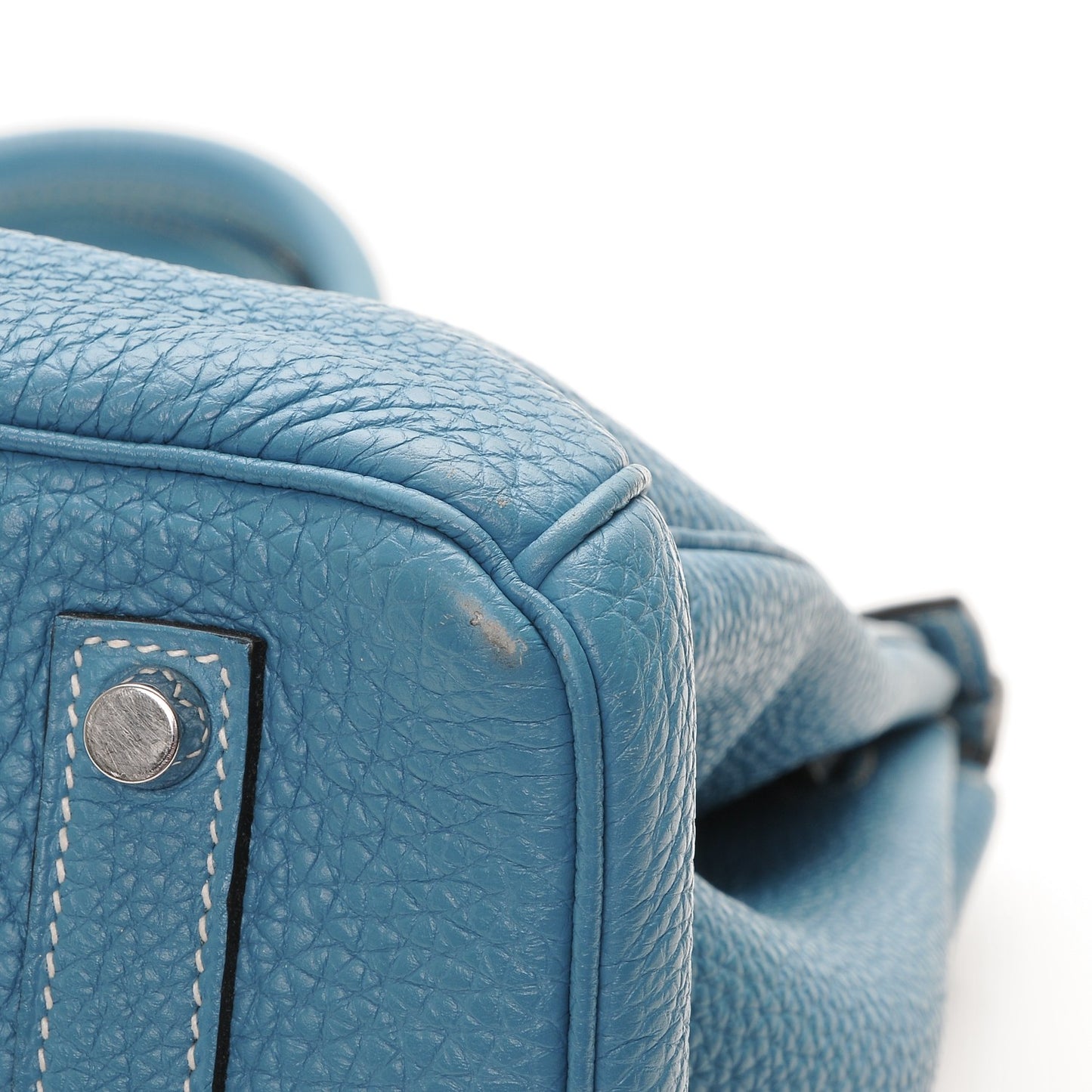 Togo Birkin 35 Blue Jean