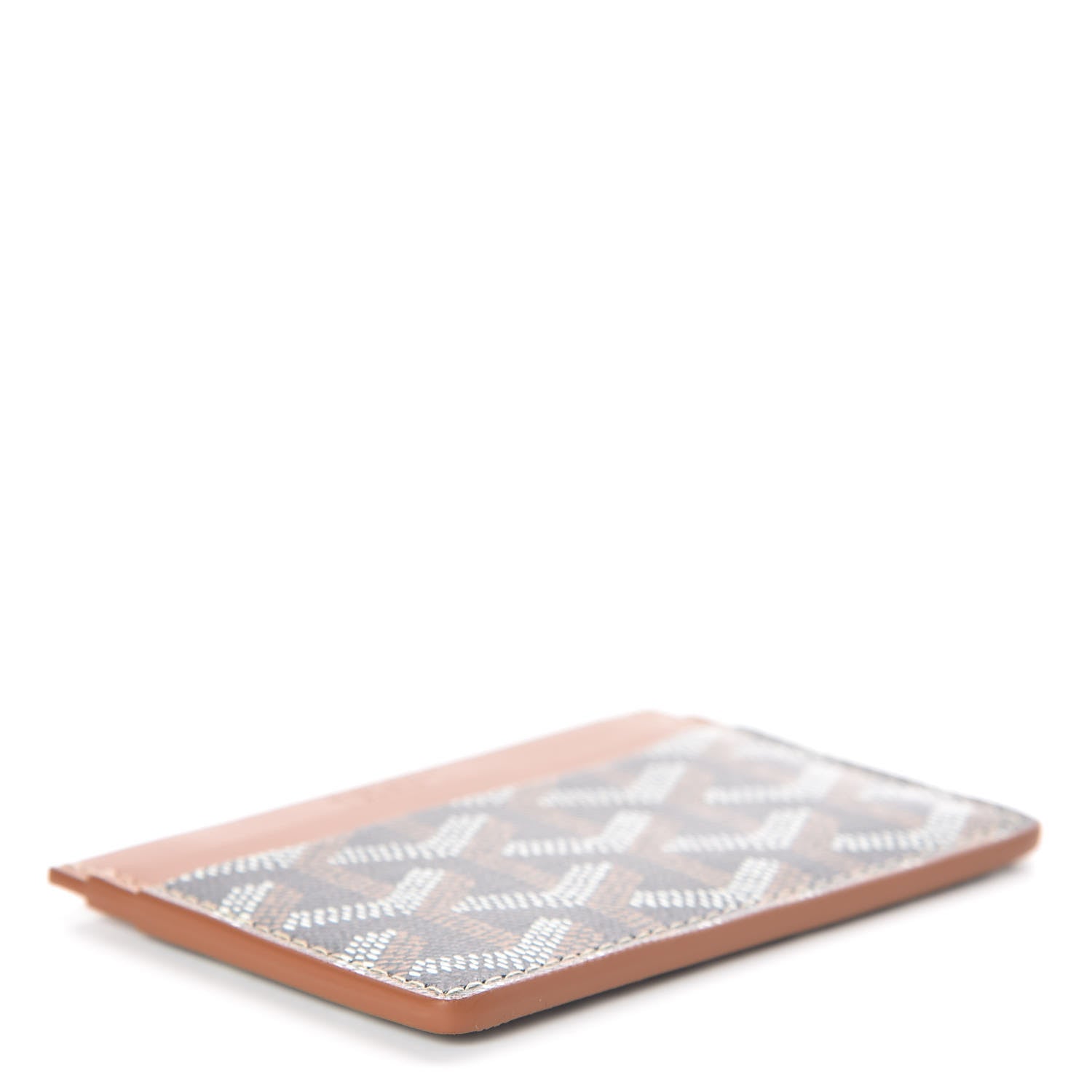 Goyard Goyardine Saint Sulpice Card Holder Black Gold 4 of 7