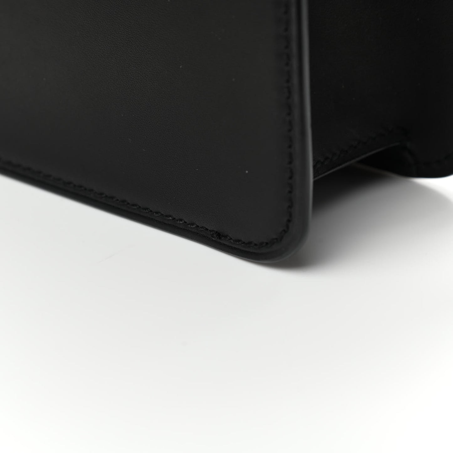Smooth Calfskin North South Kaia Satchel Black