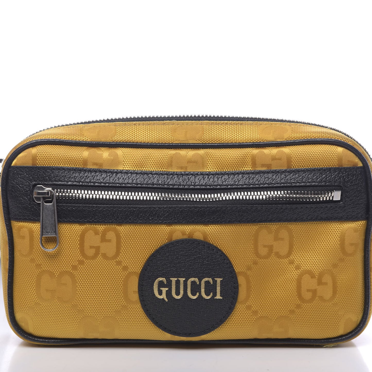 Econyl Nylon Monogram Off The Grid Belt Bag Crop Black