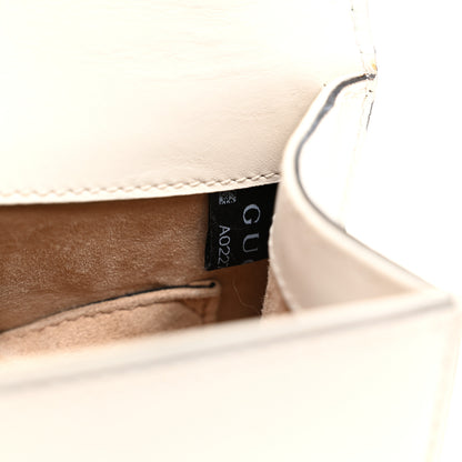 Gucci Calfskin Mini Sylvie Chain Shoulder Bag White 11 of 11