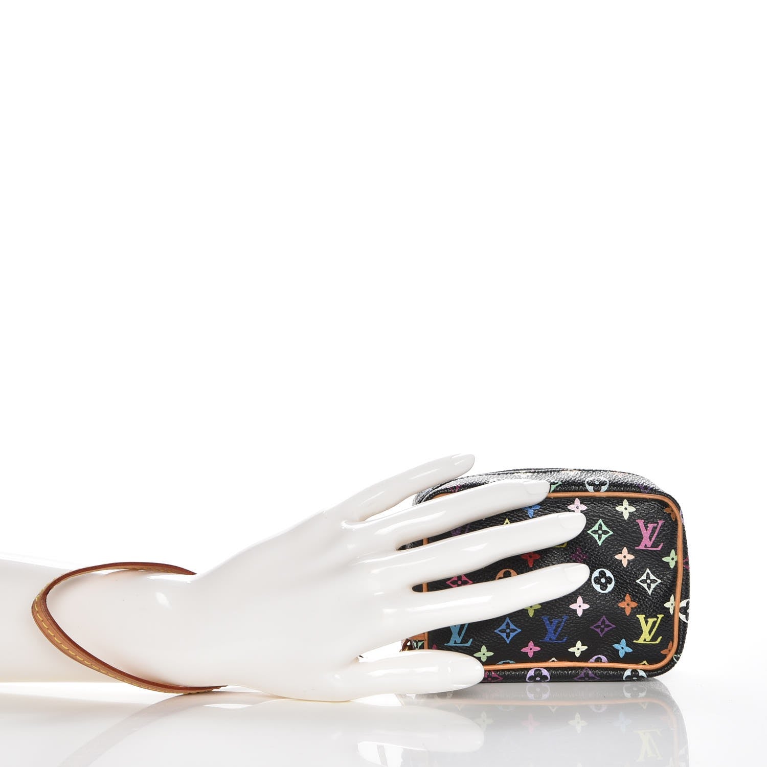 Louis Vuitton Monogram Multicolor Trousse Wapity Black 2 of 8