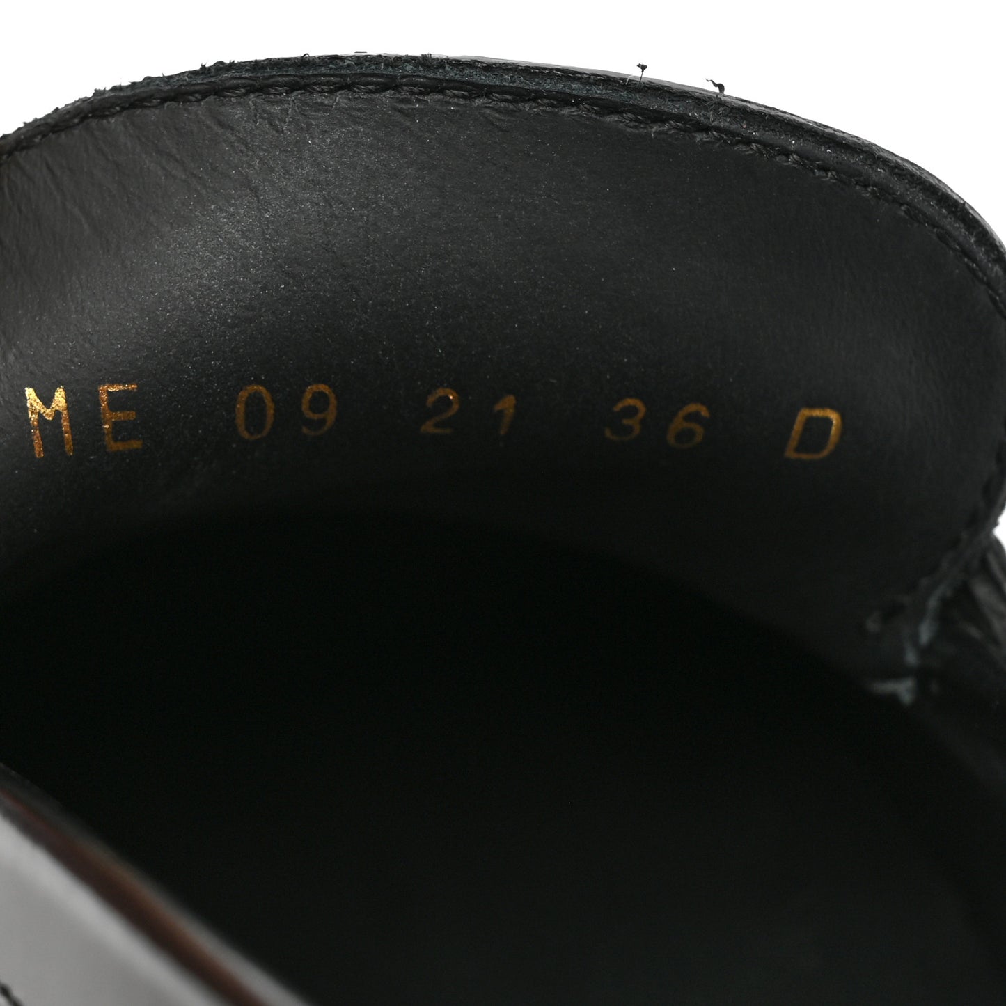 Brushed Calfskin Dior Code Lug Sole 15mm Loafers 36 Black