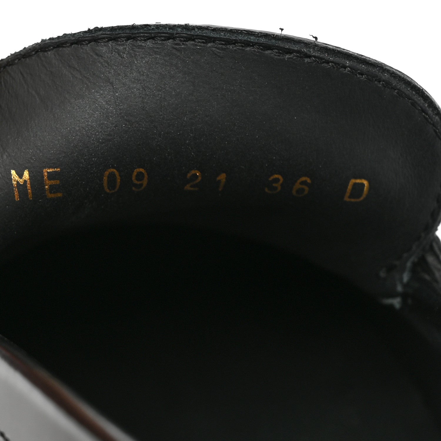 Christian Dior Brushed Calfskin Dior Code Lug Sole 15mm Loafers 36 Black 9 of 9